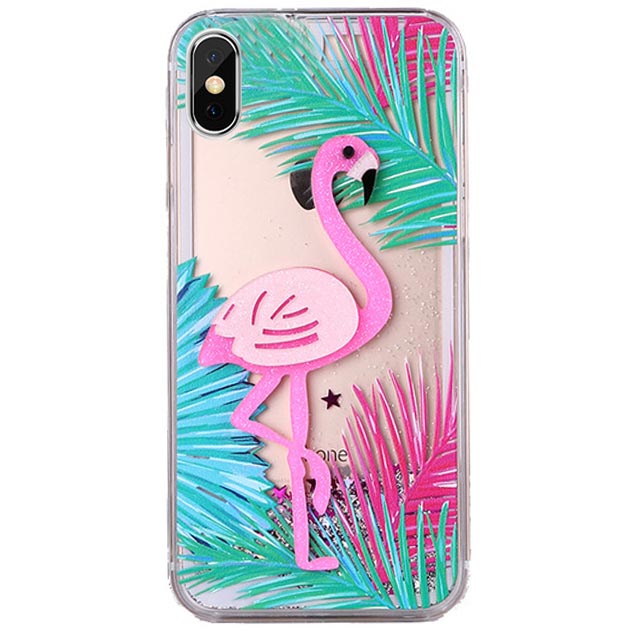 Пластикова накладка Shine Flamingo на Apple iPhone X (5.8") (Зелені листя) 608541
Пластикова накладка Shine Flamingo на Apple iPhone X (5.8") (Зелені листя) 608541