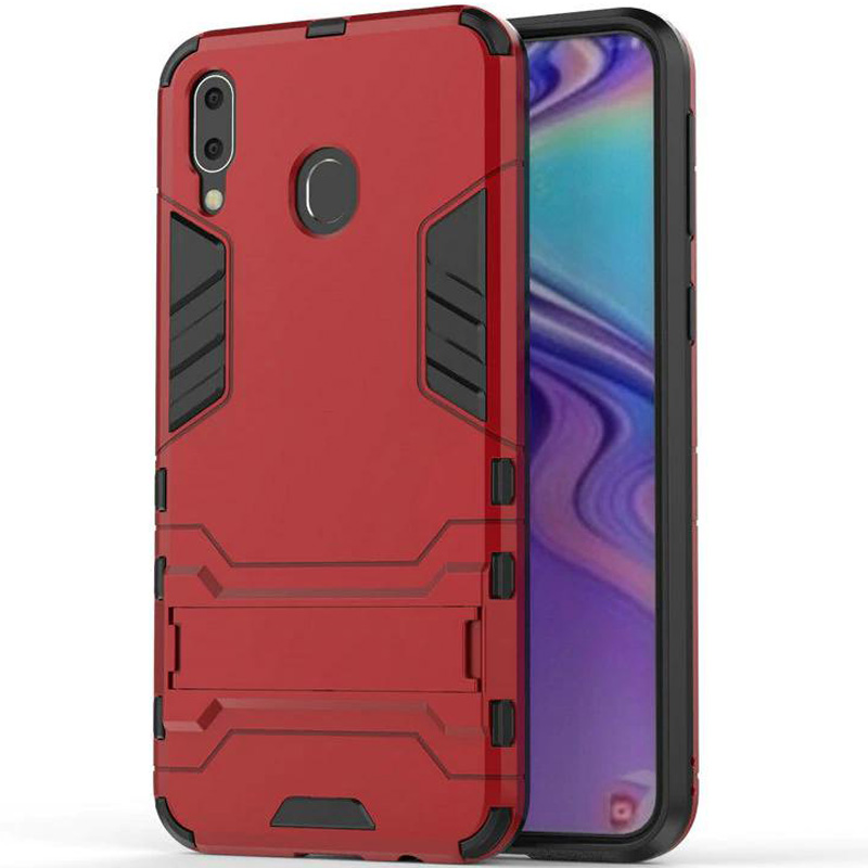 Ударостійкий чохол-підставка Transformer для Samsung Galaxy A20 A205F (Червоний / Dante Red) 691553
Ударостійкий чохол-підставка Transformer для Samsung Galaxy A20 A205F (Червоний / Dante Red) 691553