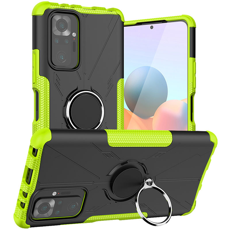 Ударопрочный чехол Protective Ring для Xiaomi Redmi Note 10 Pro Max (Салатовый) 1210335
Ударопрочный чехол Protective Ring для Xiaomi Redmi Note 10 Pro Max (Салатовый) 1210335