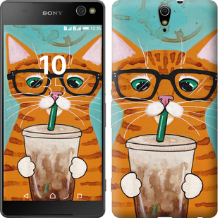 Чохол Зеленоокий кіт в окулярах на Sony Xperia C5 Ultra Dual E5533 625315
Чохол Зеленоокий кіт в окулярах на Sony Xperia C5 Ultra Dual E5533 625315