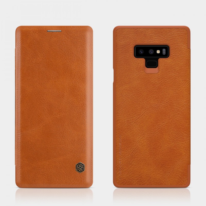 Кожаный чехол (книжка) Nillkin Qin Series для Samsung Galaxy Note 9 (Коричневый) 621924
Кожаный чехол (книжка) Nillkin Qin Series для Samsung Galaxy Note 9 (Коричневый) 621924