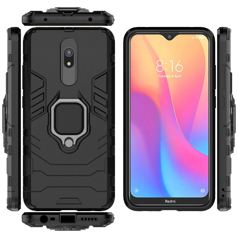 Ударостійкий чохол Transformer Ring for Magnet для Xiaomi Redmi 8 (Чорний / Soul Black) 784715
Ударостійкий чохол Transformer Ring for Magnet для Xiaomi Redmi 8 (Чорний / Soul Black) 784715