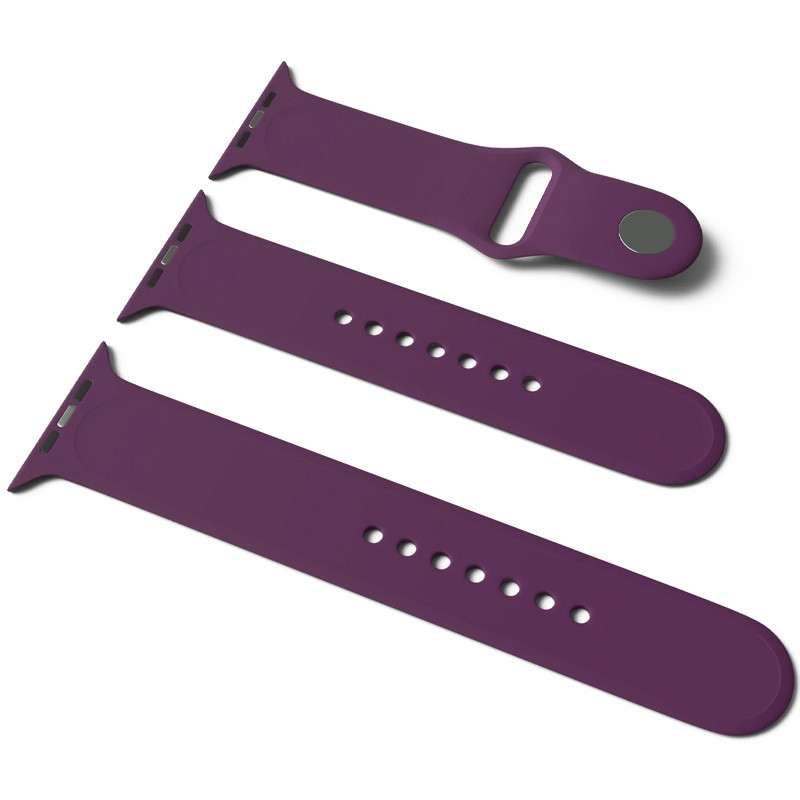 Силиконовый ремешок для Apple Watch Sport Band 38 / 40 (S/M & M/L) 3pcs (Фиолетовый / Grape) 905397
Силиконовый ремешок для Apple Watch Sport Band 38 / 40 (S/M & M/L) 3pcs (Фиолетовый / Grape) 905397