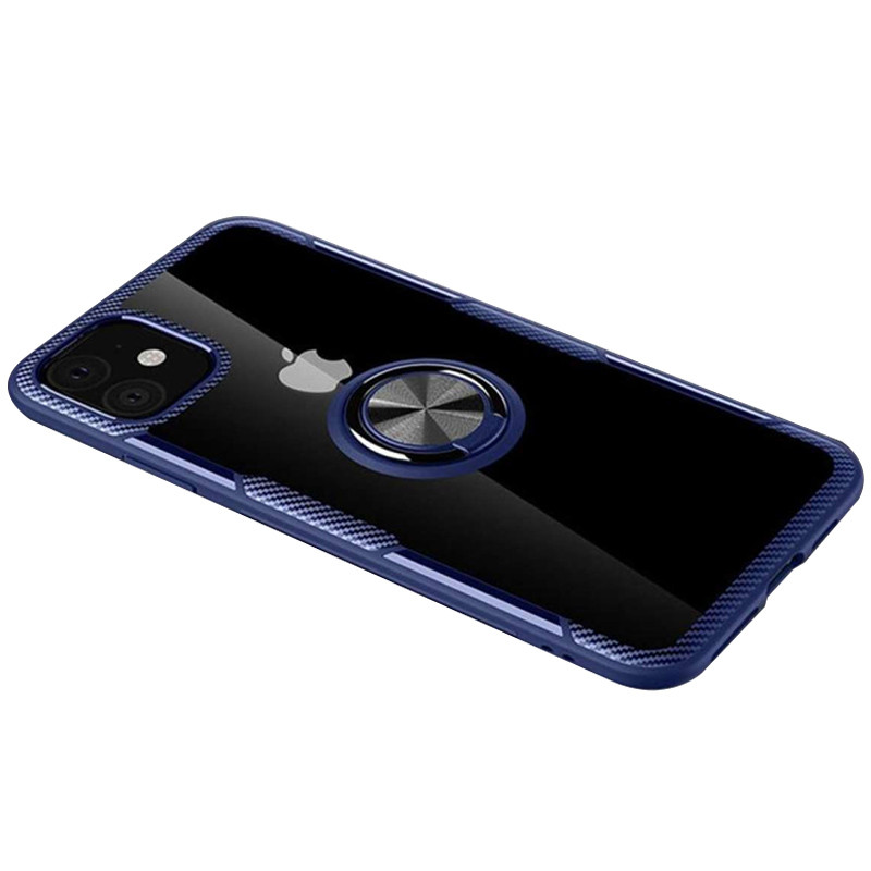 TPU+PC чохол Deen CrystalRing for Magnet (opp) на Apple iPhone 11 (6.1") (Прозорий / Синій) 883726
TPU+PC чохол Deen CrystalRing for Magnet (opp) на Apple iPhone 11 (6.1") (Прозорий / Синій) 883726