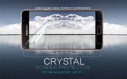 Захисна плівка Nillkin Crystal на Samsung A510F Galaxy A5 (2016) (Анти-відбитки) 46814
Захисна плівка Nillkin Crystal на Samsung A510F Galaxy A5 (2016) (Анти-відбитки) 46814