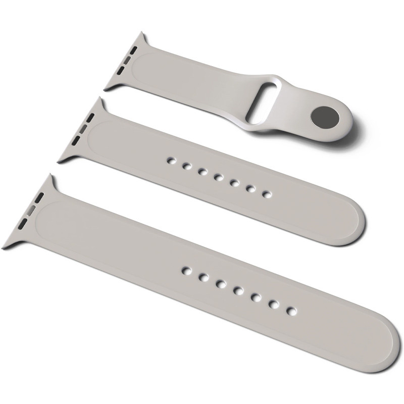 Силиконовый ремешок для Apple Watch Sport Band 42 / 44 (S/M & M/L) 3pcs (Серый / Stone) 905416
Силиконовый ремешок для Apple Watch Sport Band 42 / 44 (S/M & M/L) 3pcs (Серый / Stone) 905416