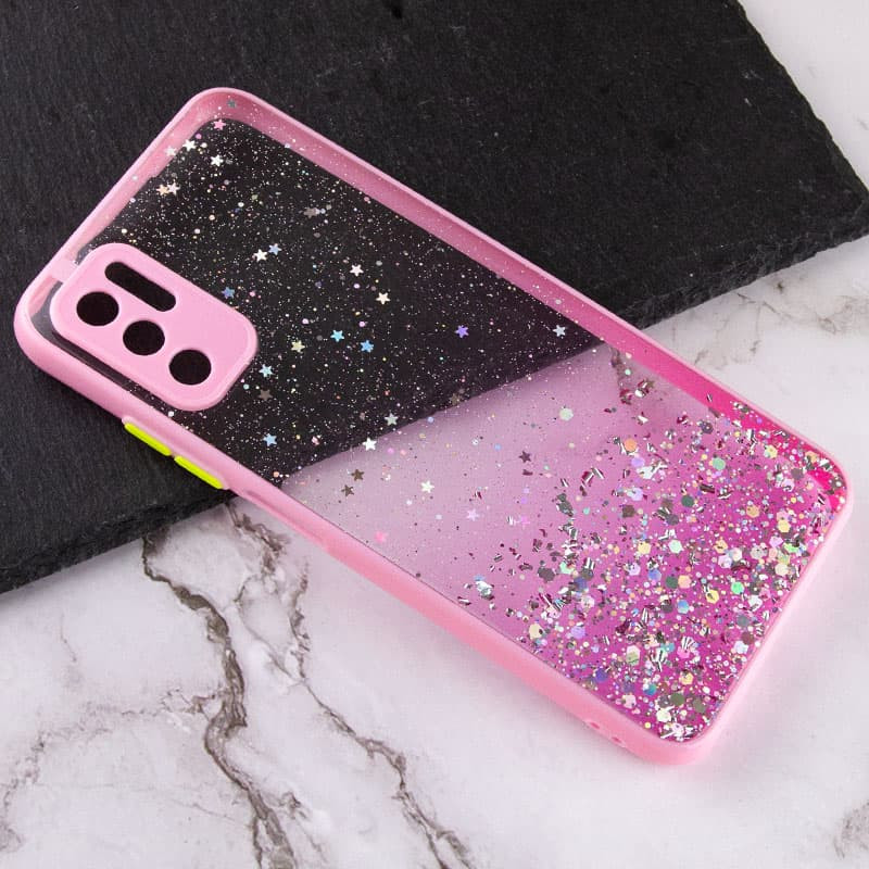 TPU чохол Spangle star з захистом камери для Xiaomi Redmi Note 10 5G (Рожевий) 1211864
TPU чохол Spangle star з захистом камери для Xiaomi Redmi Note 10 5G (Рожевий) 1211864