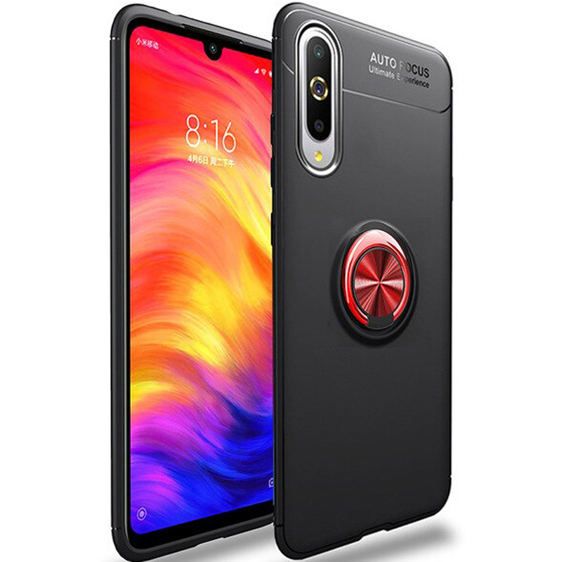 TPU чехол Deen ColorRing под магнитный держатель для Xiaomi Mi 9 SE (Черный / Красный) 700669
TPU чехол Deen ColorRing под магнитный держатель для Xiaomi Mi 9 SE (Черный / Красный) 700669