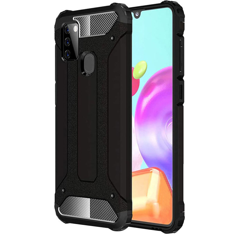 Броньований протиударний TPU+PC чохол Immortal на Samsung Galaxy A21s (Чорний) 927961
Броньований протиударний TPU+PC чохол Immortal на Samsung Galaxy A21s (Чорний) 927961