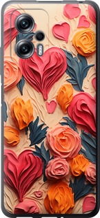 Чохол Серця 3 для Xiaomi Redmi Note 11T Pro 1645345