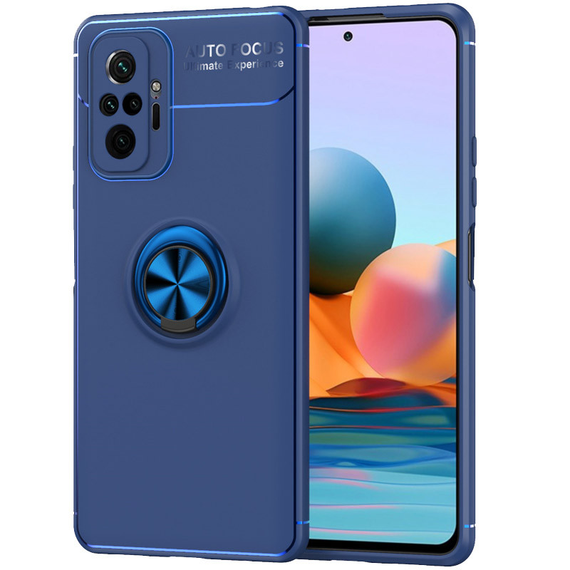 TPU чохол Deen ColorRing під магнітний тримач (opp) для Xiaomi Redmi Note 10 Pro (Синій) 1147605
TPU чохол Deen ColorRing під магнітний тримач (opp) для Xiaomi Redmi Note 10 Pro (Синій) 1147605