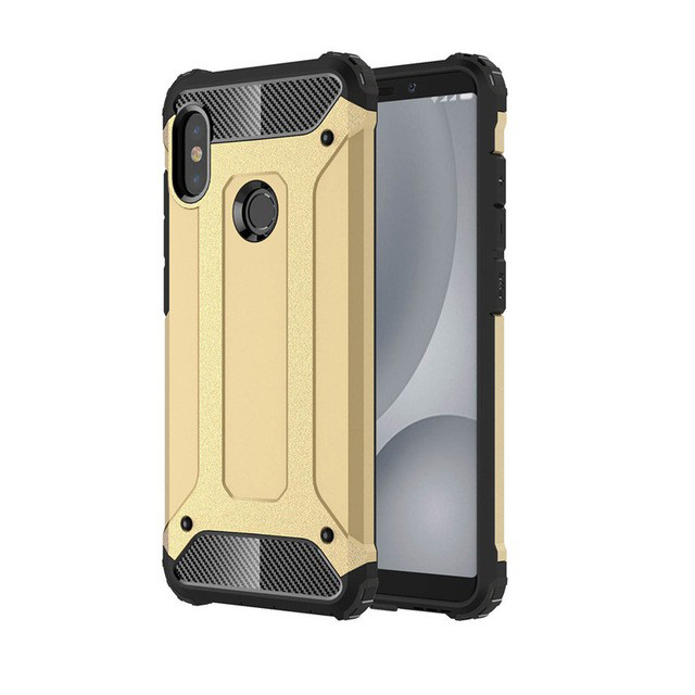 Бронированный противоударный TPU+PC чехол Immortal для Xiaomi Redmi Note 5 Pro (Золотой) 583991
Бронированный противоударный TPU+PC чехол Immortal для Xiaomi Redmi Note 5 Pro (Золотой) 583991