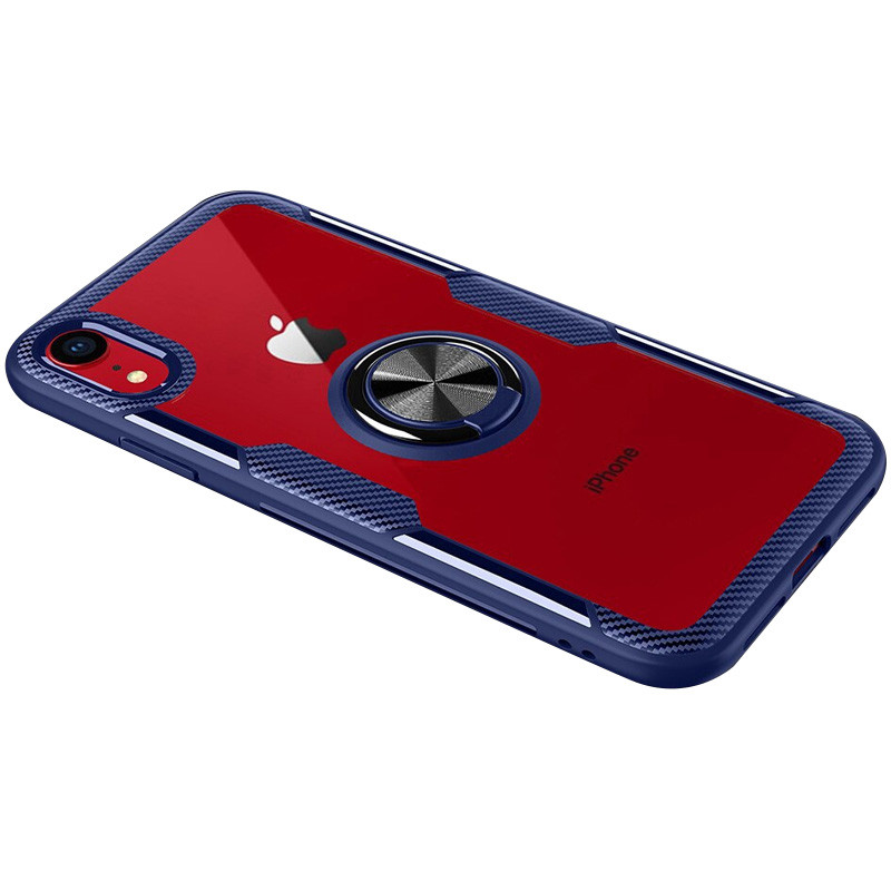 TPU+PC чохол Deen CrystalRing for Magnet (opp) на Apple iPhone XR (6.1") (Прозорий / Синій) 908395
TPU+PC чохол Deen CrystalRing for Magnet (opp) на Apple iPhone XR (6.1") (Прозорий / Синій) 908395