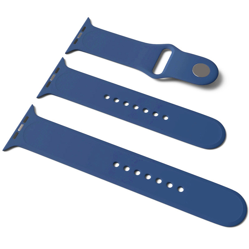 Силиконовый ремешок для Apple Watch Sport Band 42 / 44 (S/M & M/L) 3pcs (Синий / Navy Blue) 905417
Силиконовый ремешок для Apple Watch Sport Band 42 / 44 (S/M & M/L) 3pcs (Синий / Navy Blue) 905417