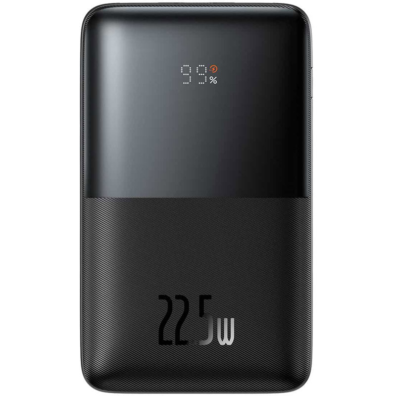 Портативний зарядний пристрій Baseus Bipow Pro Digital Display 22.5W 20000mAh + Type-C 3A 0.3m (Чорний) 1426344
Портативний зарядний пристрій Baseus Bipow Pro Digital Display 22.5W 20000mAh + Type-C 3A 0.3m (Чорний) 1426344
