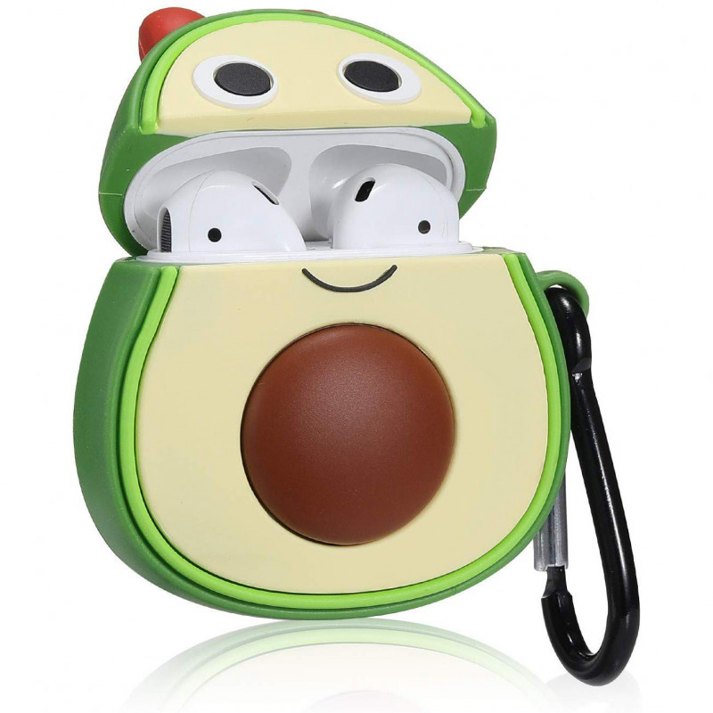 Силиконовый футляр Smile Fruits series для наушников AirPods 1/2 + кольцо (Avocado girl / Зеленый) 872891
Силиконовый футляр Smile Fruits series для наушников AirPods 1/2 + кольцо (Avocado girl / Зеленый) 872891