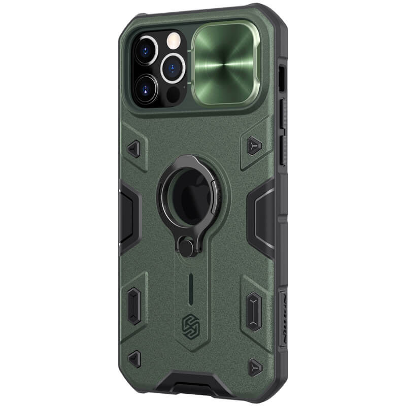 TPU+PC чохол Nillkin CamShield Armor (шторка на камеру) на Apple iPhone 12 Pro / 12 (6.1") (Зелений) 1068229
TPU+PC чохол Nillkin CamShield Armor (шторка на камеру) на Apple iPhone 12 Pro / 12 (6.1") (Зелений) 1068229