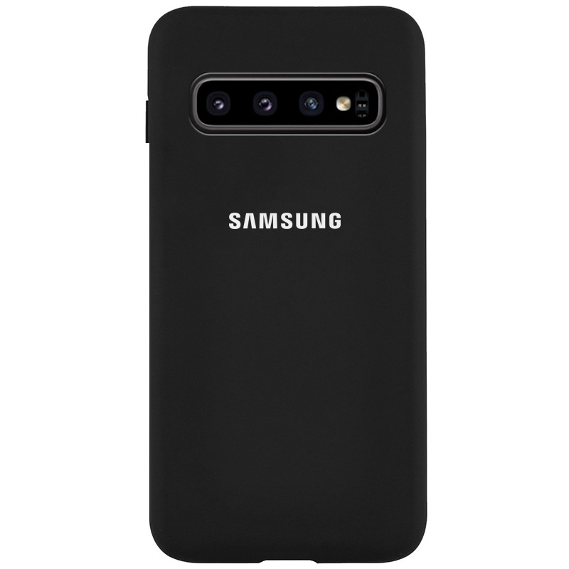 Чехол Silicone Cover Full Protective (AA) для Samsung Galaxy S10+ (Черный / Black) 771727
Чехол Silicone Cover Full Protective (AA) для Samsung Galaxy S10+ (Черный / Black) 771727