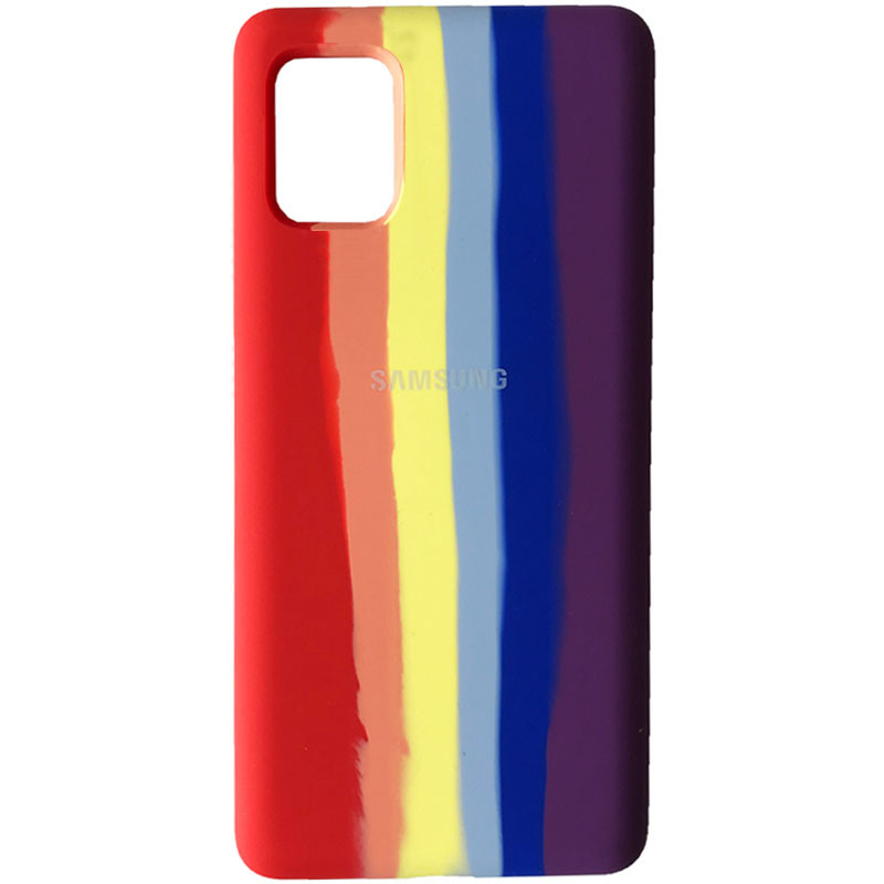 Чохол Silicone Cover Full Rainbow на Samsung Galaxy A51 (Червоний / Фіолетовий) 1167580
Чохол Silicone Cover Full Rainbow на Samsung Galaxy A51 (Червоний / Фіолетовий) 1167580