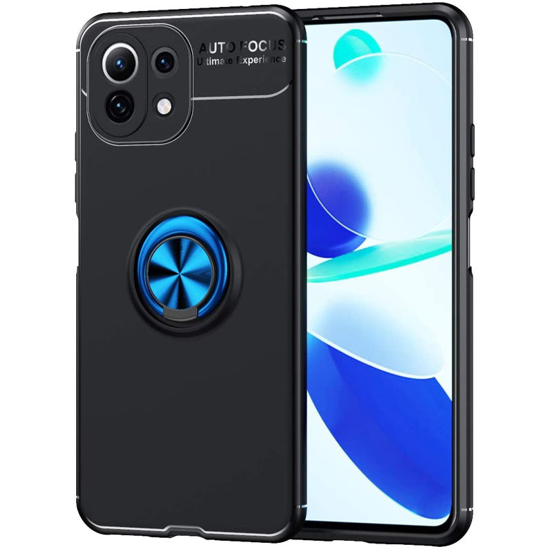 TPU чохол Deen ColorRing під магнітний тримач (opp) на Xiaomi Mi 11 Lite (Чорний / Синій) 1167260
TPU чохол Deen ColorRing під магнітний тримач (opp) на Xiaomi Mi 11 Lite (Чорний / Синій) 1167260