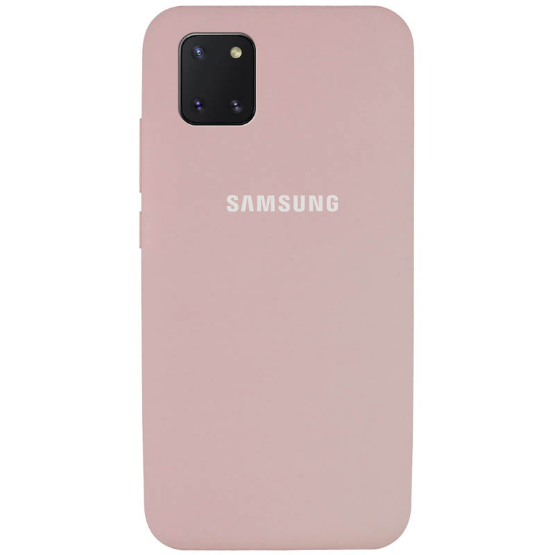 Чохол Silicone Cover Full Protective (AA) на Samsung Galaxy Note 10 Lite (A81) (Рожевий / Pink Sand) 902042
Чохол Silicone Cover Full Protective (AA) на Samsung Galaxy Note 10 Lite (A81) (Рожевий / Pink Sand) 902042