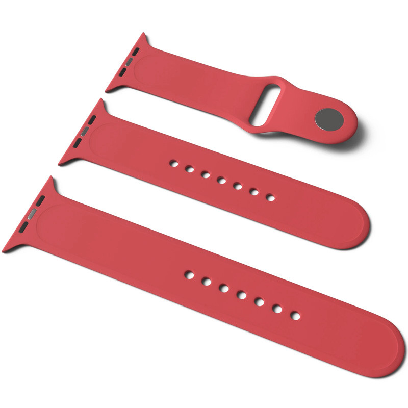 Силиконовый ремешок для Apple Watch Sport Band 42 / 44 (S/M & M/L) 3pcs (Червоний / Camellia Red) 905409
Силиконовый ремешок для Apple Watch Sport Band 42 / 44 (S/M & M/L) 3pcs (Червоний / Camellia Red) 905409