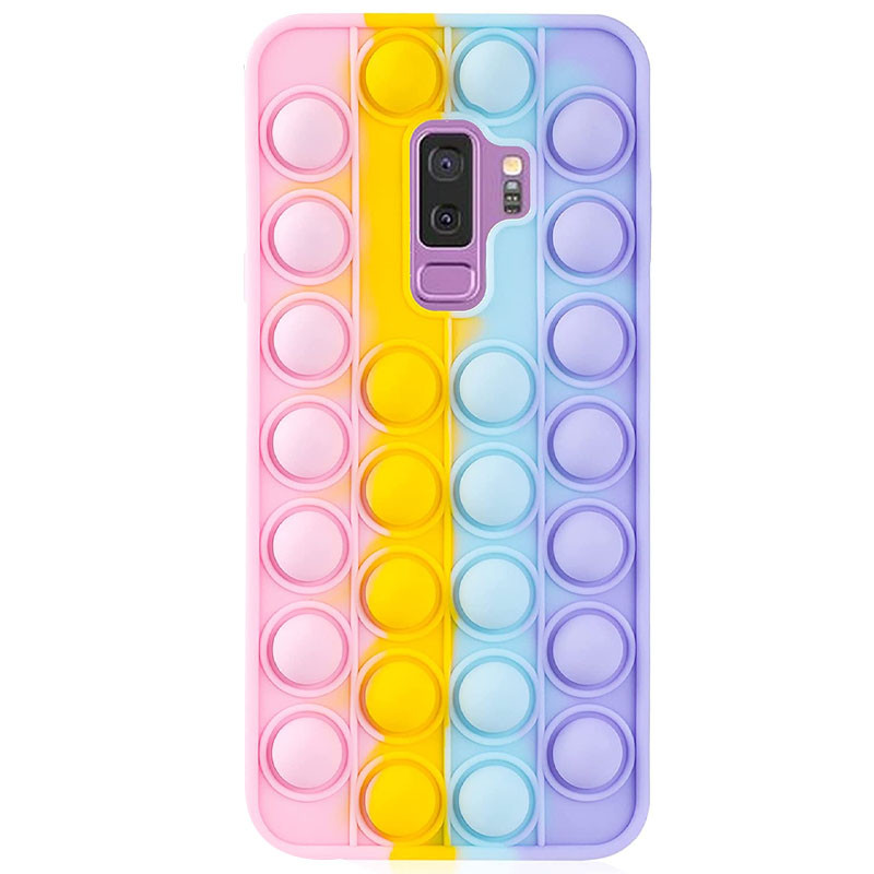 Cиликоновый 3D чехол-антистресс Pop it Bubble для Samsung Galaxy S9+ (Разноцветный) 1187038
Cиликоновый 3D чехол-антистресс Pop it Bubble для Samsung Galaxy S9+ (Разноцветный) 1187038