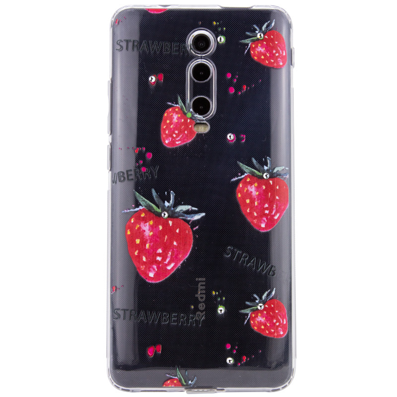 TPU чохол Luxury Diamond full protective для Xiaomi Mi 9T (Прозорий / Полуниця) 715299
TPU чохол Luxury Diamond full protective для Xiaomi Mi 9T (Прозорий / Полуниця) 715299