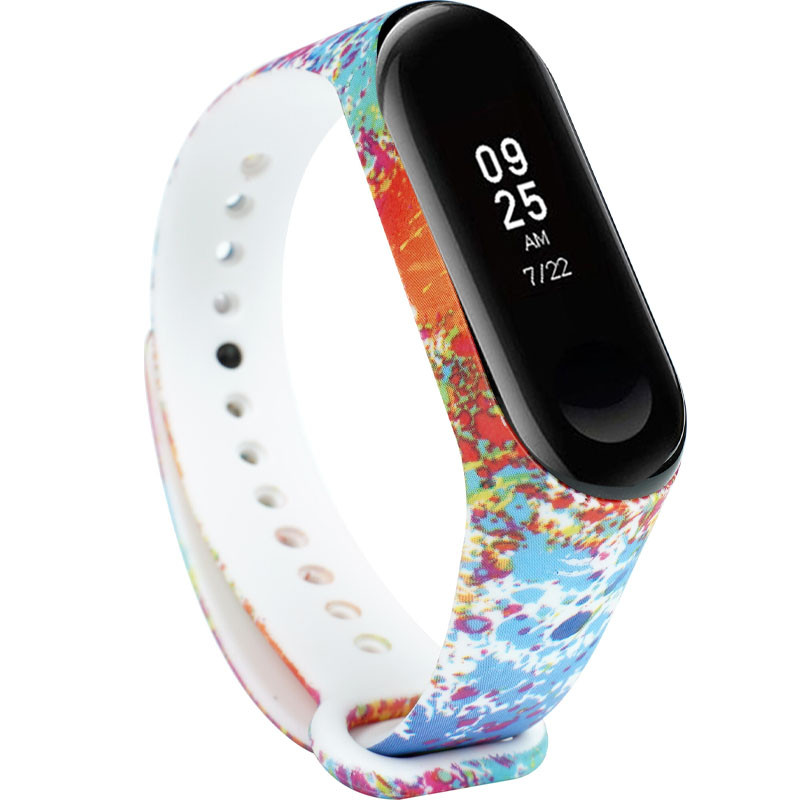 Силиконовый ремешок с рисунком для Xiaomi Mi Band 3/4 (Краски / Разноцветные) 902969
Силиконовый ремешок с рисунком для Xiaomi Mi Band 3/4 (Краски / Разноцветные) 902969