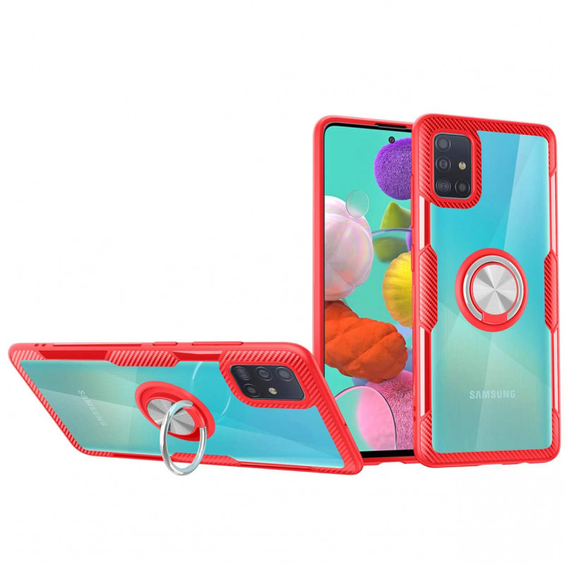 TPU+PC чохол Deen CrystalRing for Magnet (opp) на Samsung Galaxy A71 (Прозорий / Червоний) 883714
TPU+PC чохол Deen CrystalRing for Magnet (opp) на Samsung Galaxy A71 (Прозорий / Червоний) 883714