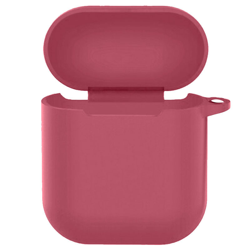 Силіконовий футляр New з карабіном для навушників Airpods 1/2 (Червоний / Rose Red) 1185248
Силіконовий футляр New з карабіном для навушників Airpods 1/2 (Червоний / Rose Red) 1185248
