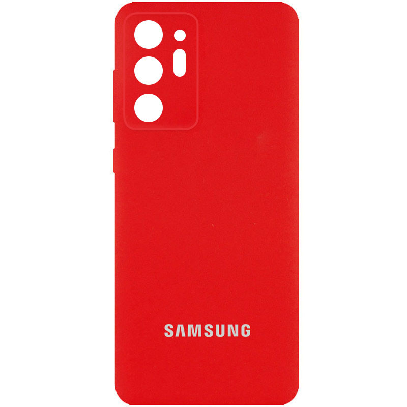 Чохол Silicone Cover Full Camera (AA) Samsung Galaxy Note 20 Ultra (Червоний / Red) 1233210
Чохол Silicone Cover Full Camera (AA) Samsung Galaxy Note 20 Ultra (Червоний / Red) 1233210