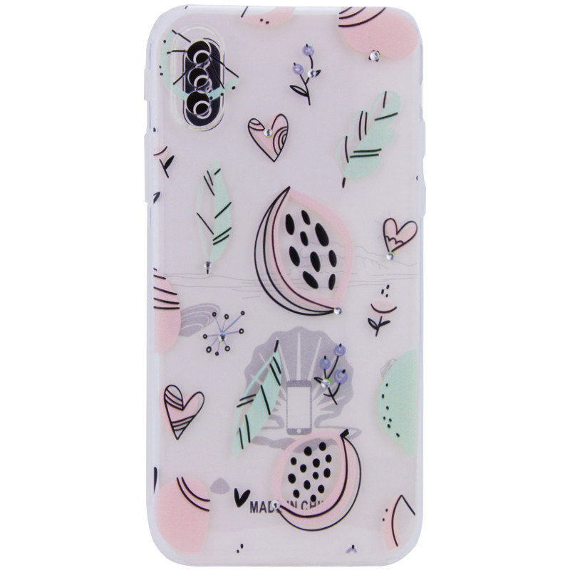 TPU чохол Luxury Diamond full protective на Apple iPhone XS Max (6.5") (Прозорий / Экзотические фрукты) 715364
TPU чохол Luxury Diamond full protective на Apple iPhone XS Max (6.5") (Прозорий / Экзотические фрукты) 715364