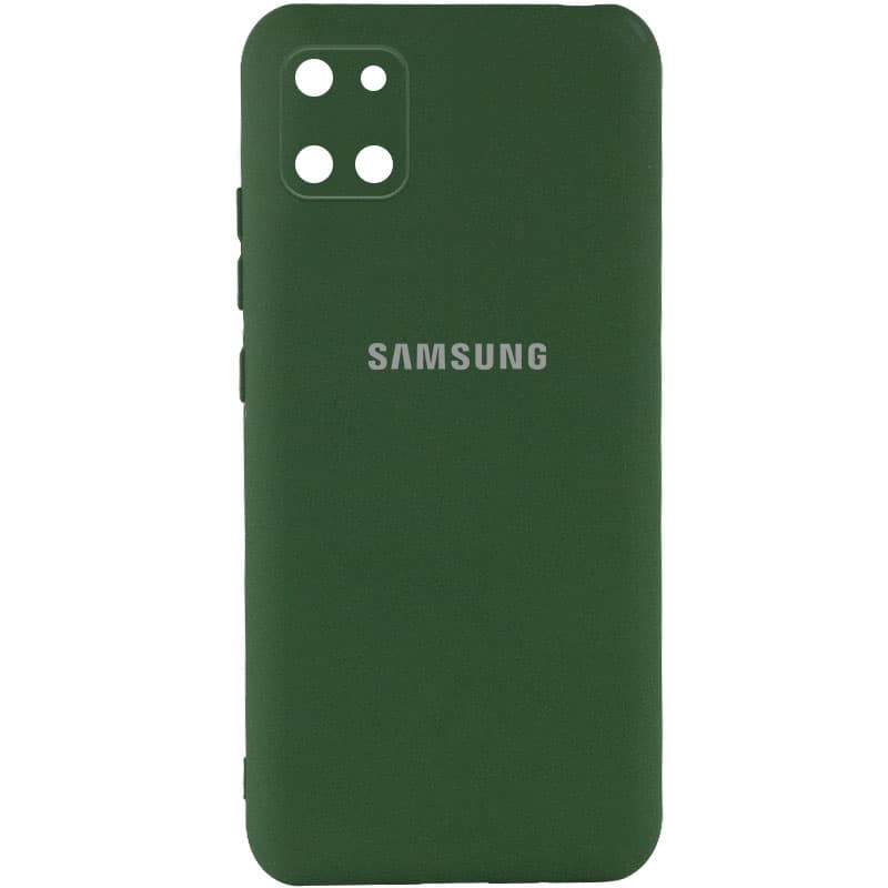 Чохол Silicone Cover My Color Full Camera (A) на Samsung Galaxy Note 10 Lite (A81) (Зелений / Dark green) 1234641
Чохол Silicone Cover My Color Full Camera (A) на Samsung Galaxy Note 10 Lite (A81) (Зелений / Dark green) 1234641