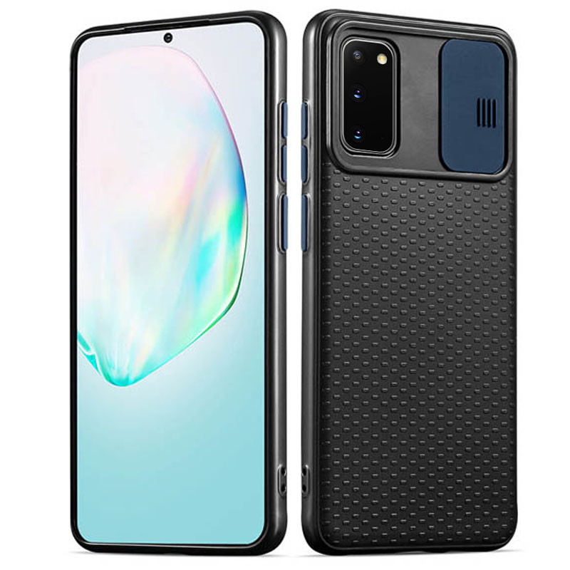 Чохол Camshield Black TPU зі шторкою що захищає камеру на Samsung Galaxy S20 (Чорний / Синій) 906672
Чохол Camshield Black TPU зі шторкою що захищає камеру на Samsung Galaxy S20 (Чорний / Синій) 906672