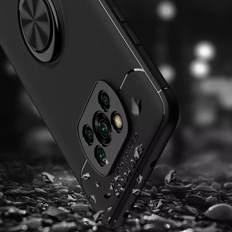 TPU чохол Deen ColorRing під магнітний тримач (opp) для Xiaomi Poco X3 NFC (Чорний / Чорний) 1067098
TPU чохол Deen ColorRing під магнітний тримач (opp) для Xiaomi Poco X3 NFC (Чорний / Чорний) 1067098