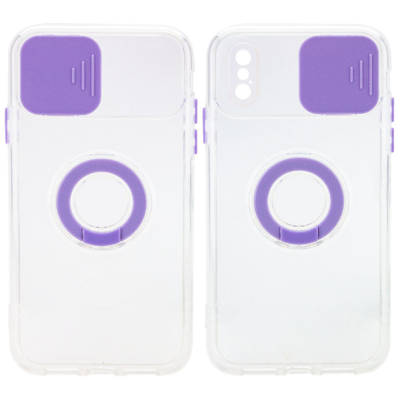 Чехол Camshield ColorRing TPU со шторкой для iPhone X (5.8") (Сиреневый) 1162146
Чехол Camshield ColorRing TPU со шторкой для iPhone X (5.8") (Сиреневый) 1162146