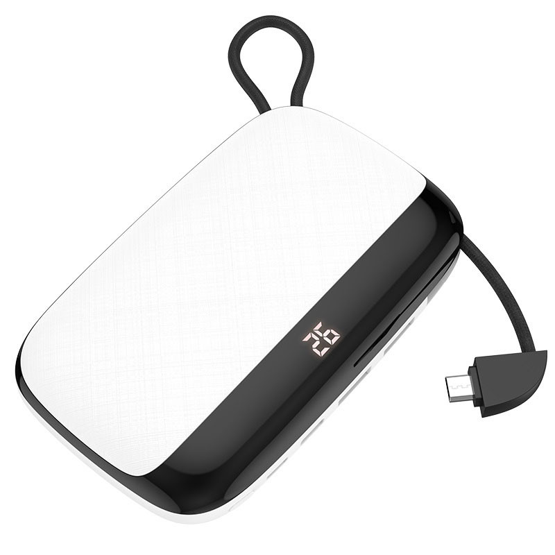 Портативний зарядний пристрій Power Bank Hoco S29 for MicroUSB 10000 mAh (Білий) 1068084
Портативний зарядний пристрій Power Bank Hoco S29 for MicroUSB 10000 mAh (Білий) 1068084