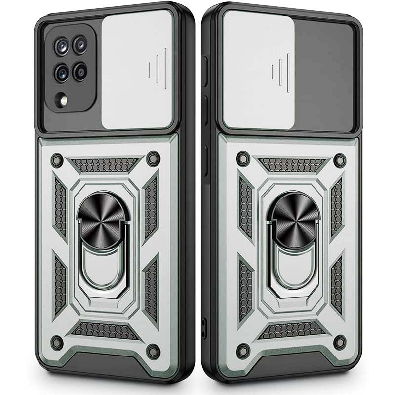 Ударостійкий чохол Camshield Serge Ring for Magnet для Samsung Galaxy A12 (Срібний) 1162442
Ударостійкий чохол Camshield Serge Ring for Magnet для Samsung Galaxy A12 (Срібний) 1162442