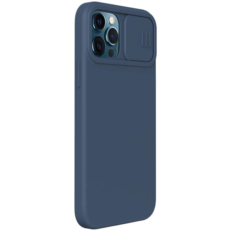 Силіконова накладка Nillkin Camshield Silky Magnetic для iPhone 12 Pro (Синій) 1179884
Силіконова накладка Nillkin Camshield Silky Magnetic для iPhone 12 Pro (Синій) 1179884