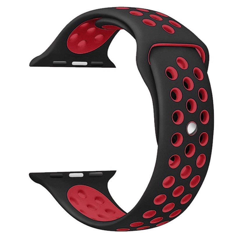 Силіконовий ремінець Sport Nike + для Xiaomi Amazfit / Samsung 20 mm (black/red) 904521
Силіконовий ремінець Sport Nike + для Xiaomi Amazfit / Samsung 20 mm (black/red) 904521