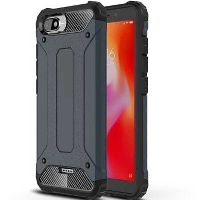 Бронированный противоударный TPU+PC чехол Immortal для Xiaomi Redmi 6A (Серый / Metal slate) 661525
Бронированный противоударный TPU+PC чехол Immortal для Xiaomi Redmi 6A (Серый / Metal slate) 661525