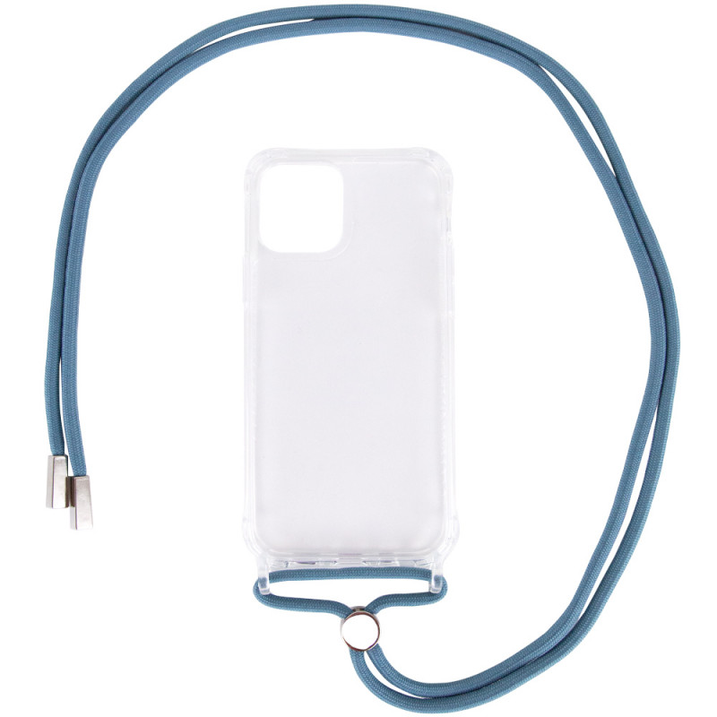 Чохол TPU Crossbody Transparent на Apple iPhone 11 Pro (5.8") (Зелений / Pine green) 1100825
Чохол TPU Crossbody Transparent на Apple iPhone 11 Pro (5.8") (Зелений / Pine green) 1100825