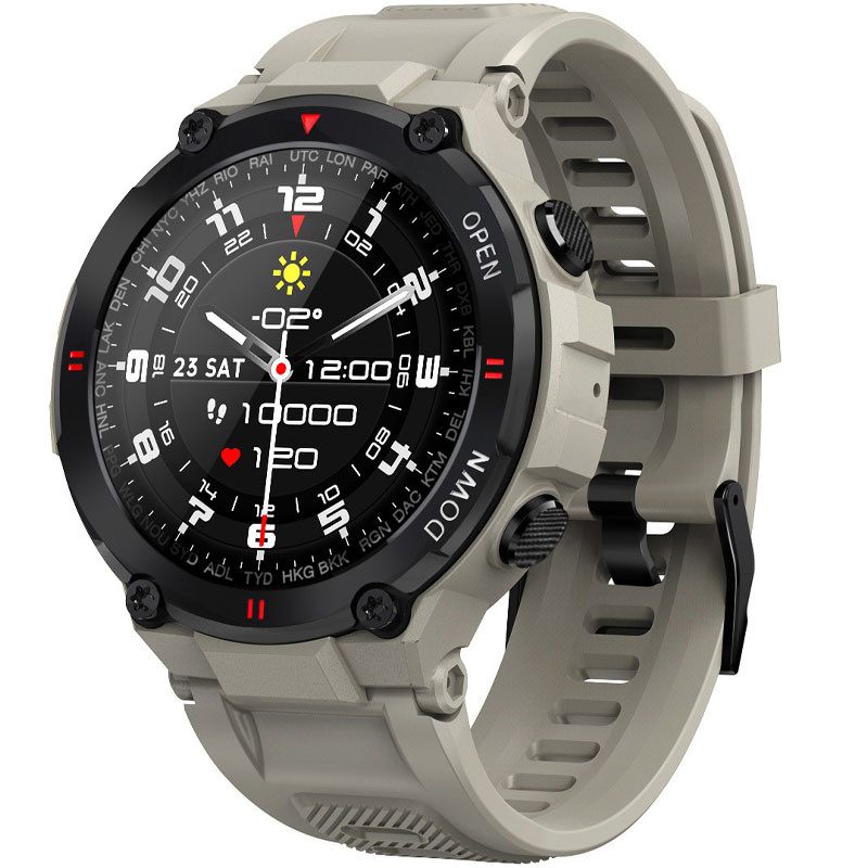 Смарт-часы Gelius Pro GP-SW008 (G-Watch) Bluetooth Call (IPX7) (Desert Grey) 1208252
Смарт-часы Gelius Pro GP-SW008 (G-Watch) Bluetooth Call (IPX7) (Desert Grey) 1208252