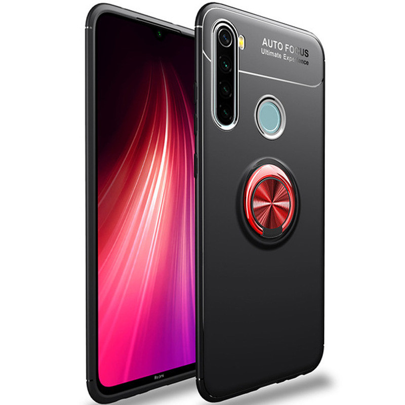 TPU чехол Deen ColorRing под магнитный держатель для Xiaomi Redmi Note 8 (Черный / Красный) 766892
TPU чехол Deen ColorRing под магнитный держатель для Xiaomi Redmi Note 8 (Черный / Красный) 766892