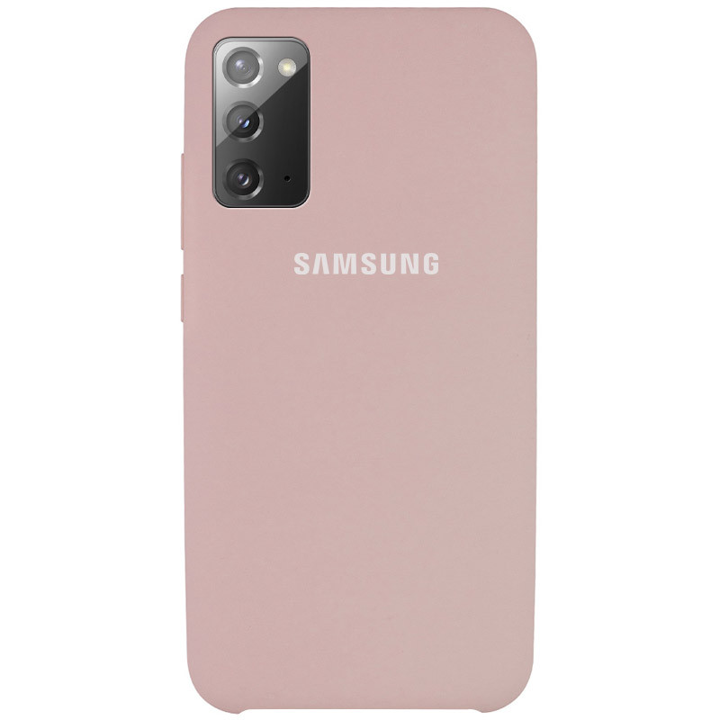 Чохол Silicone Cover (AAA) на Samsung Galaxy Note 20 (Рожевий / Pink Sand) 927815
Чохол Silicone Cover (AAA) на Samsung Galaxy Note 20 (Рожевий / Pink Sand) 927815