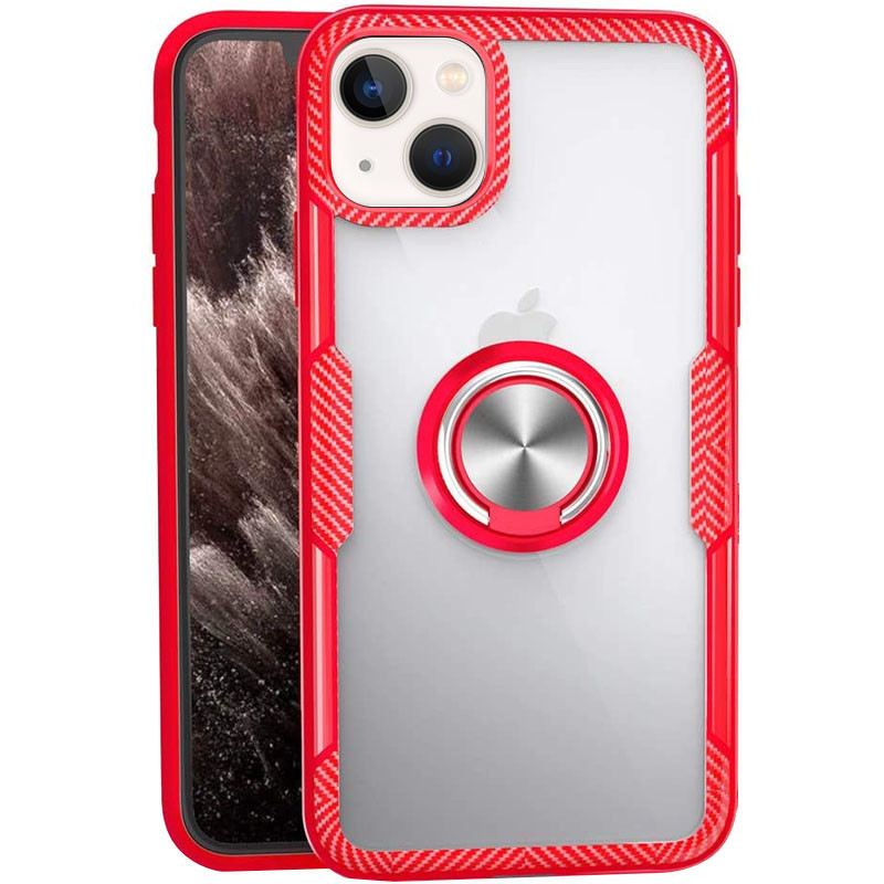 TPU+PC чохол Deen CrystalRing for Magnet (opp) на Apple iPhone 13 (6.1") (Прозорий / Червоний) 1192906
TPU+PC чохол Deen CrystalRing for Magnet (opp) на Apple iPhone 13 (6.1") (Прозорий / Червоний) 1192906