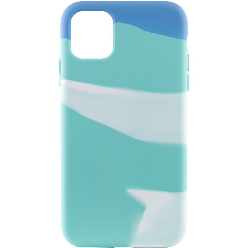 Чехол Silicone case full Aquarelle для Apple iPhone 11 (6.1") (Бирюзово-белый) 1370986
Чехол Silicone case full Aquarelle для Apple iPhone 11 (6.1") (Бирюзово-белый) 1370986