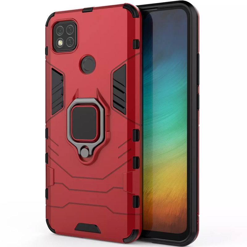 Ударостійкий чохол Transformer Ring for Magnet на Xiaomi Redmi 9C (Червоний / Dante Red) 938010
Ударостійкий чохол Transformer Ring for Magnet на Xiaomi Redmi 9C (Червоний / Dante Red) 938010