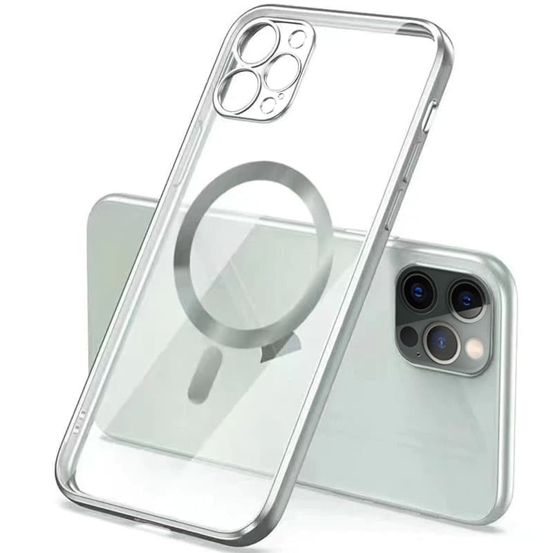 TPU чохол Glossy Plating with Magnetic Safe на Apple iPhone 12 Pro Max (6.7") (Срібний) 1227125
TPU чохол Glossy Plating with Magnetic Safe на Apple iPhone 12 Pro Max (6.7") (Срібний) 1227125